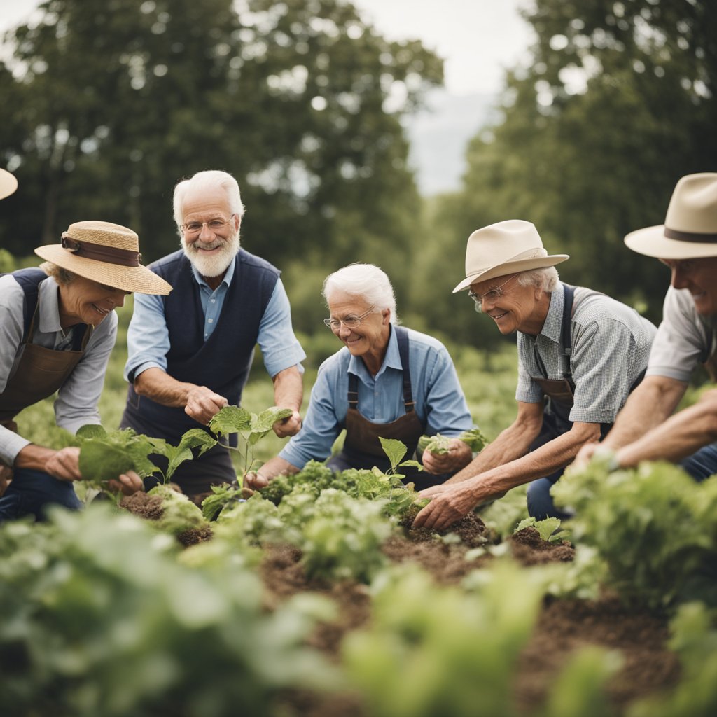 Outdoor Education Combined with Farm-Based Workshops for Seniors