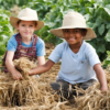 children on farms